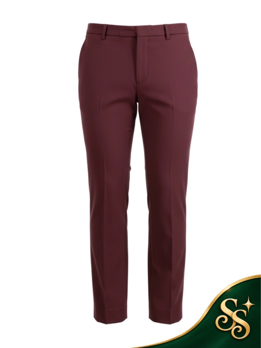 Banana Republic Pants Women’s Size 10 Martin Fit Burgundy Stretch Trousers